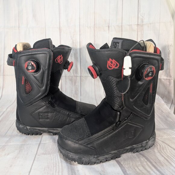 DC Travis Rice 2015 Boa Coiler ADY0100013 Men's 9 Black Synthetic Snowboard Boot - Picture 9 of 10